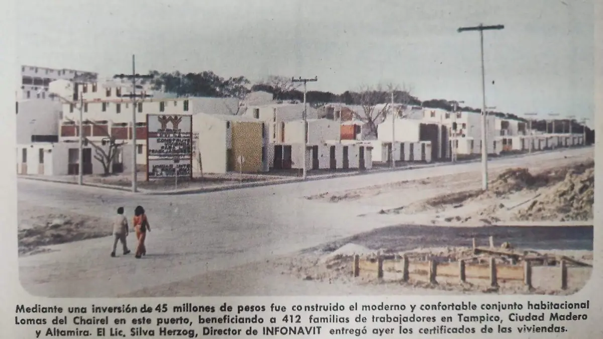 Hace 50 años se entregaron las casasa de Infonavit en Tampico. Hemeroteca El Sol de Tampico